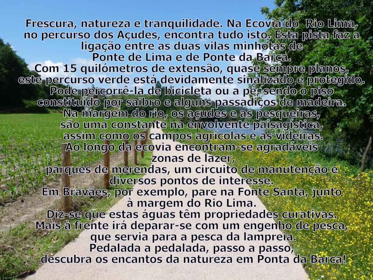 דירות פונטה דה בארקה Casa Do Rio מראה חיצוני תמונה